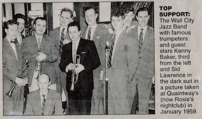 The Band with Kenny Baker and Sid Lawrence